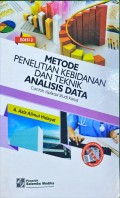 Metode Penelitian Kebidanan dan Teknik Analisis Data : Contoh Aplikasi Studi Kasus